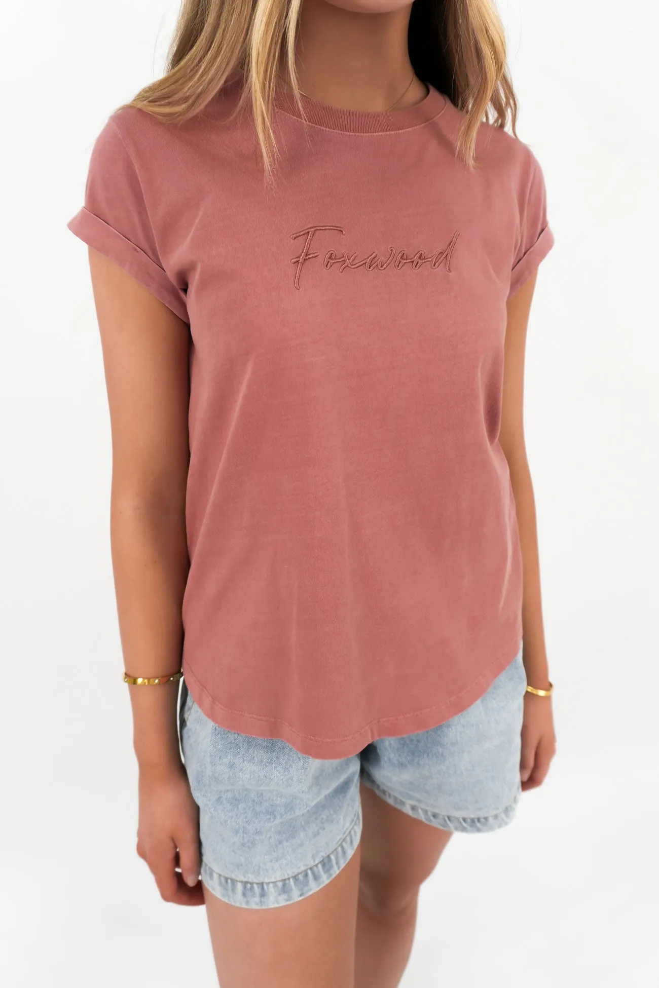 Signature Tee Ash Rose SlimFit Versatile Wear