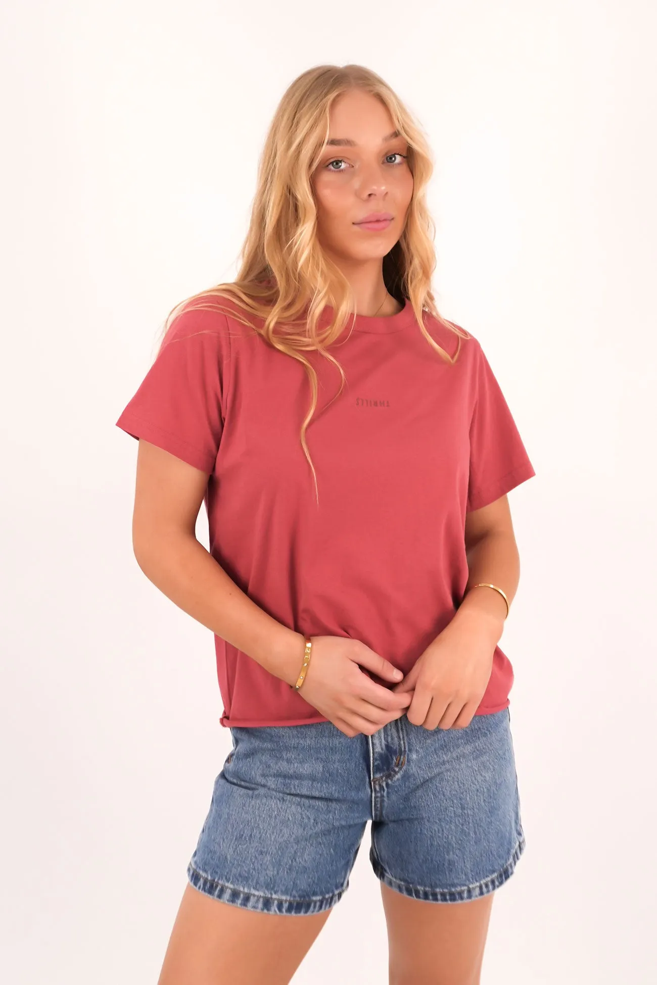 Easy Wear AllSeasonWear Minimal Thrills Relaxed Tee Redwood