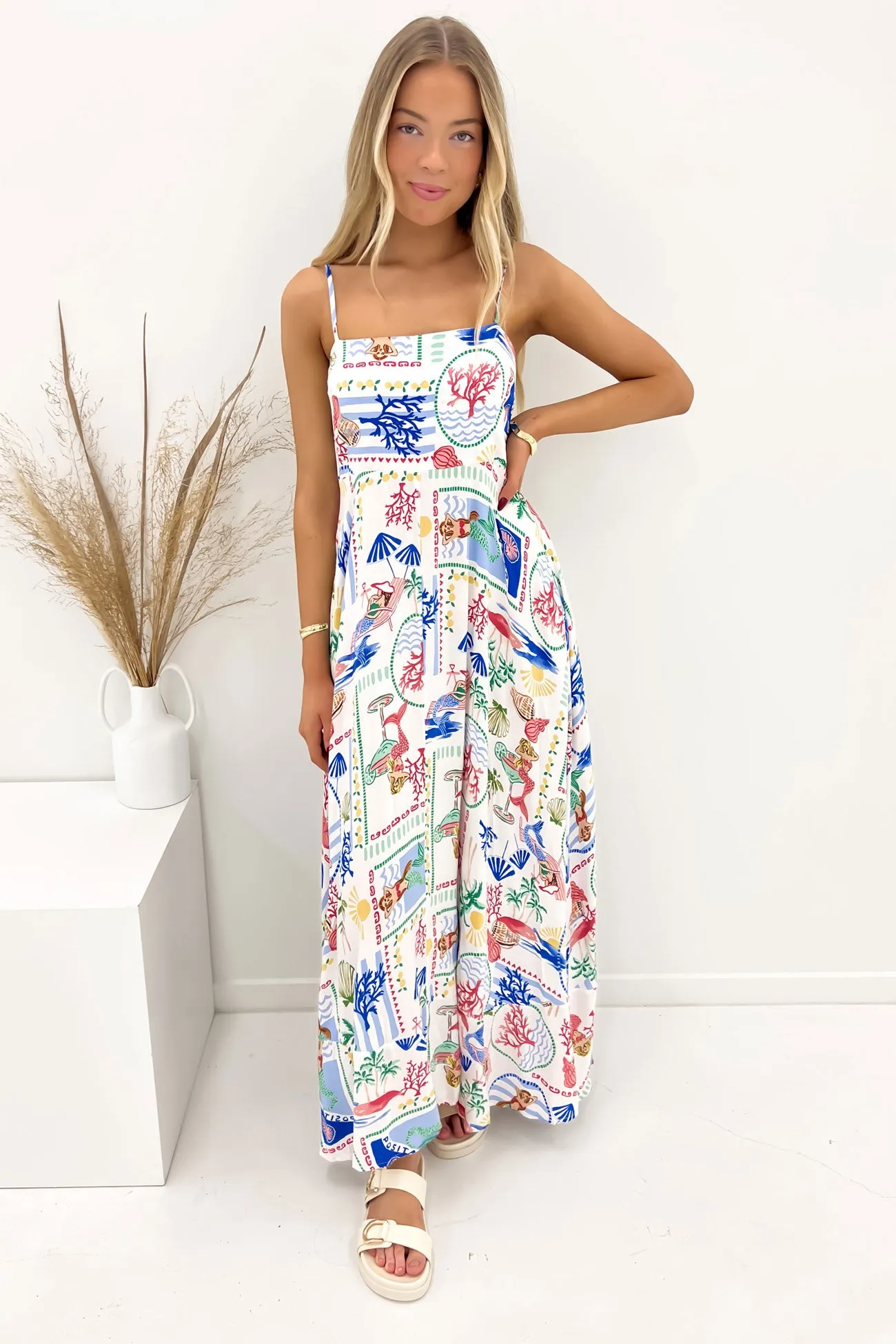 Chic Energy Mischa Midi Dress Mermaids & Cocktails