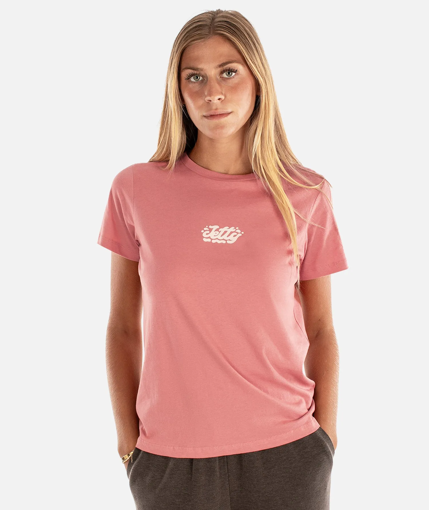 Droplet Tee - Dusty Rose discount offer