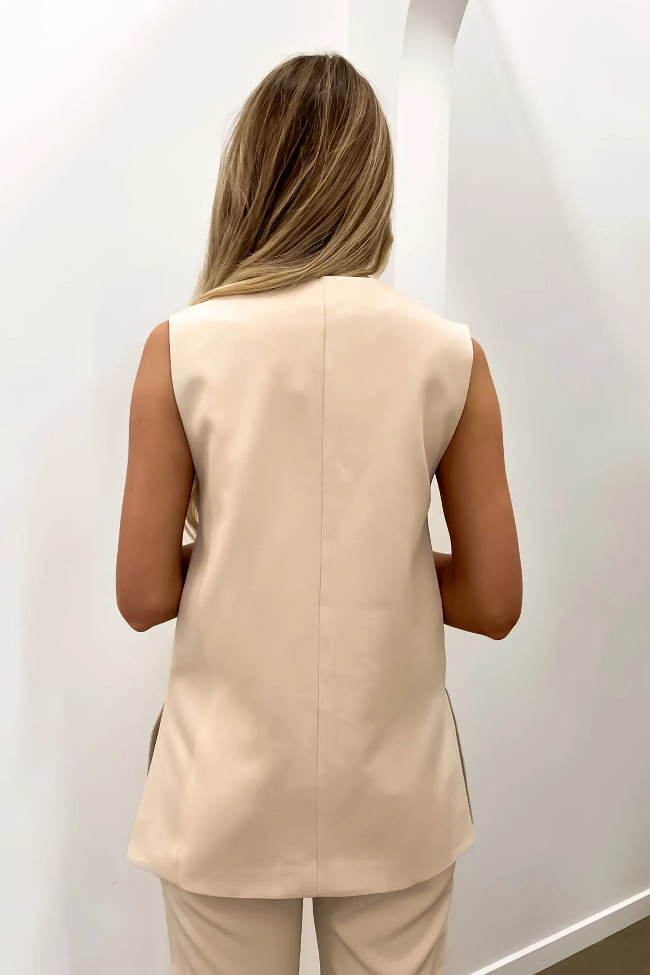 AbrasionResistantThread Joss Vest Beige