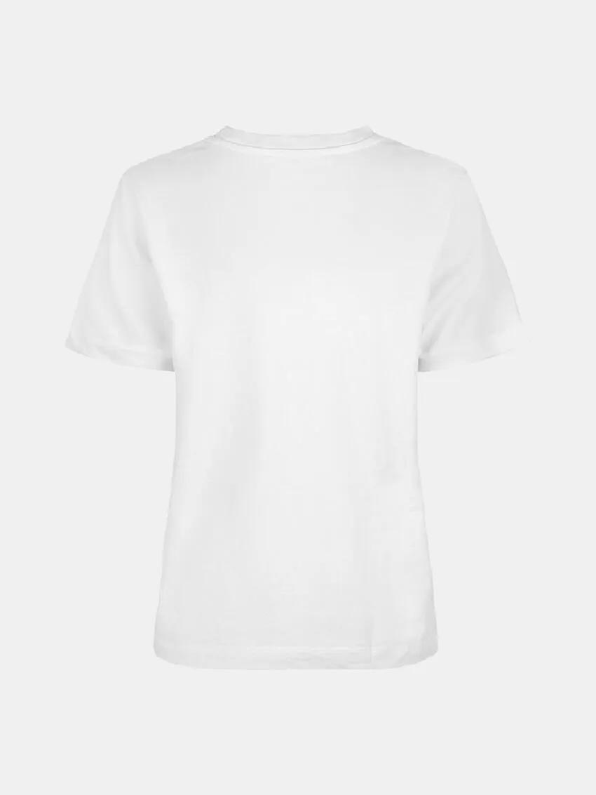 School Uniform Everyday Casual Camino Tee White