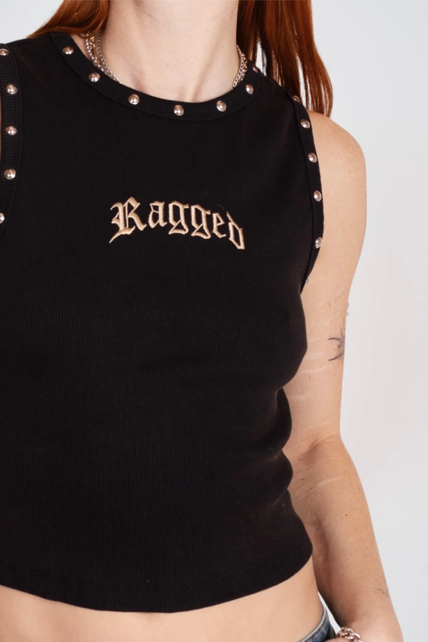 Warm Base Spirit Core Rivet Logo Tank Top