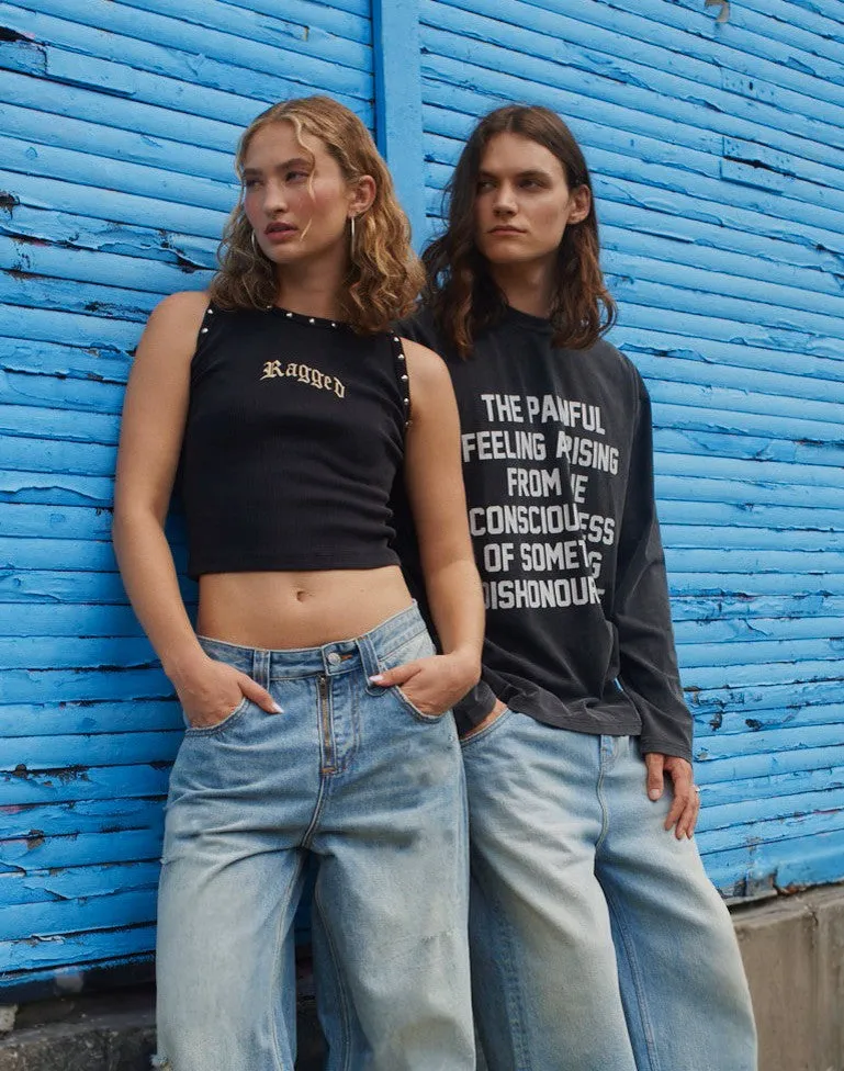 Rivet Logo Tank Top Everyday Look