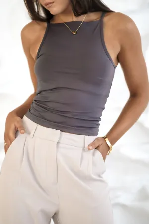 LowProfile Fasteners Alex Smooth Tank Charcoal