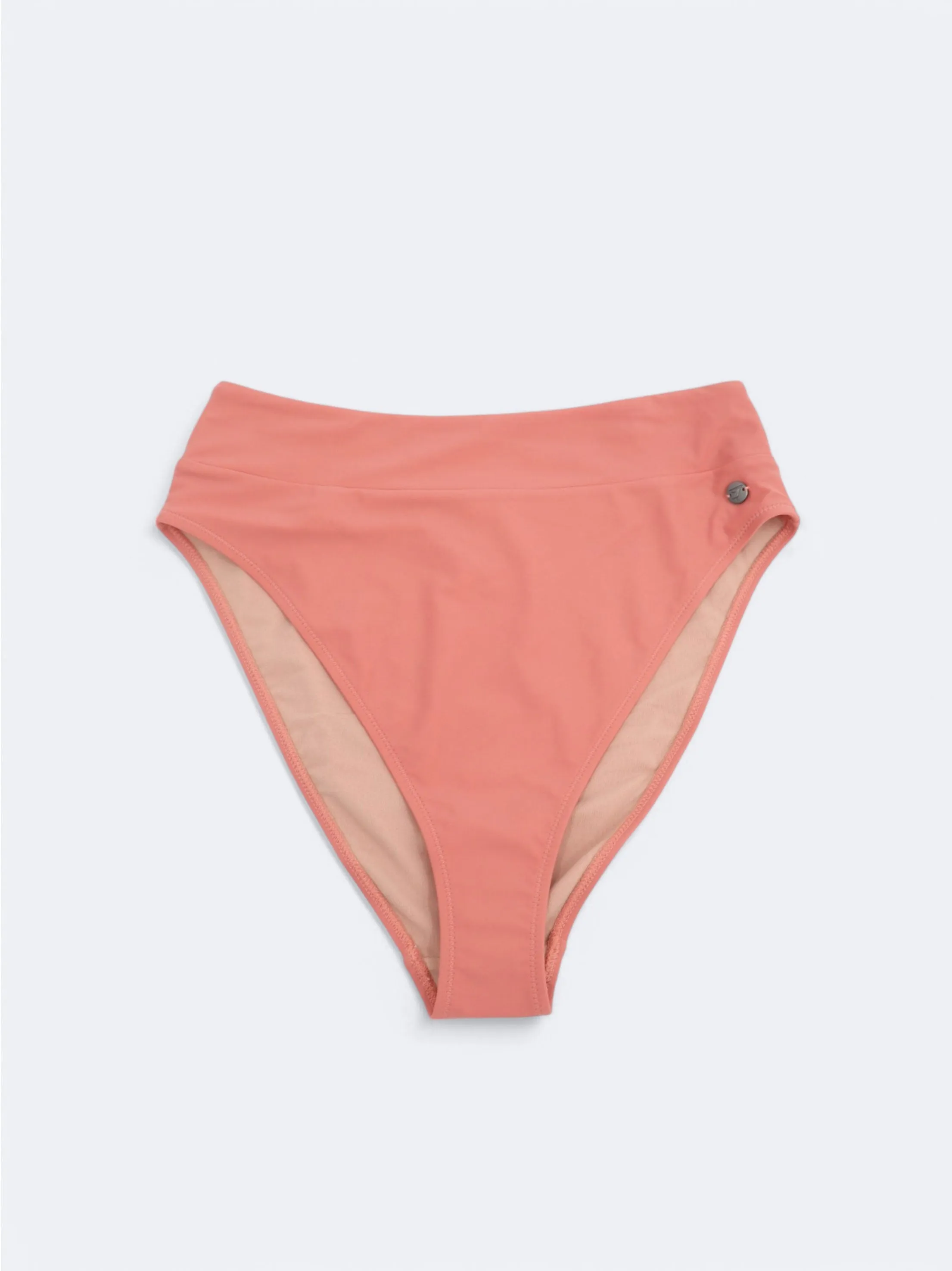 Women's Plain Bikini Bottom,Pink Work Safe
