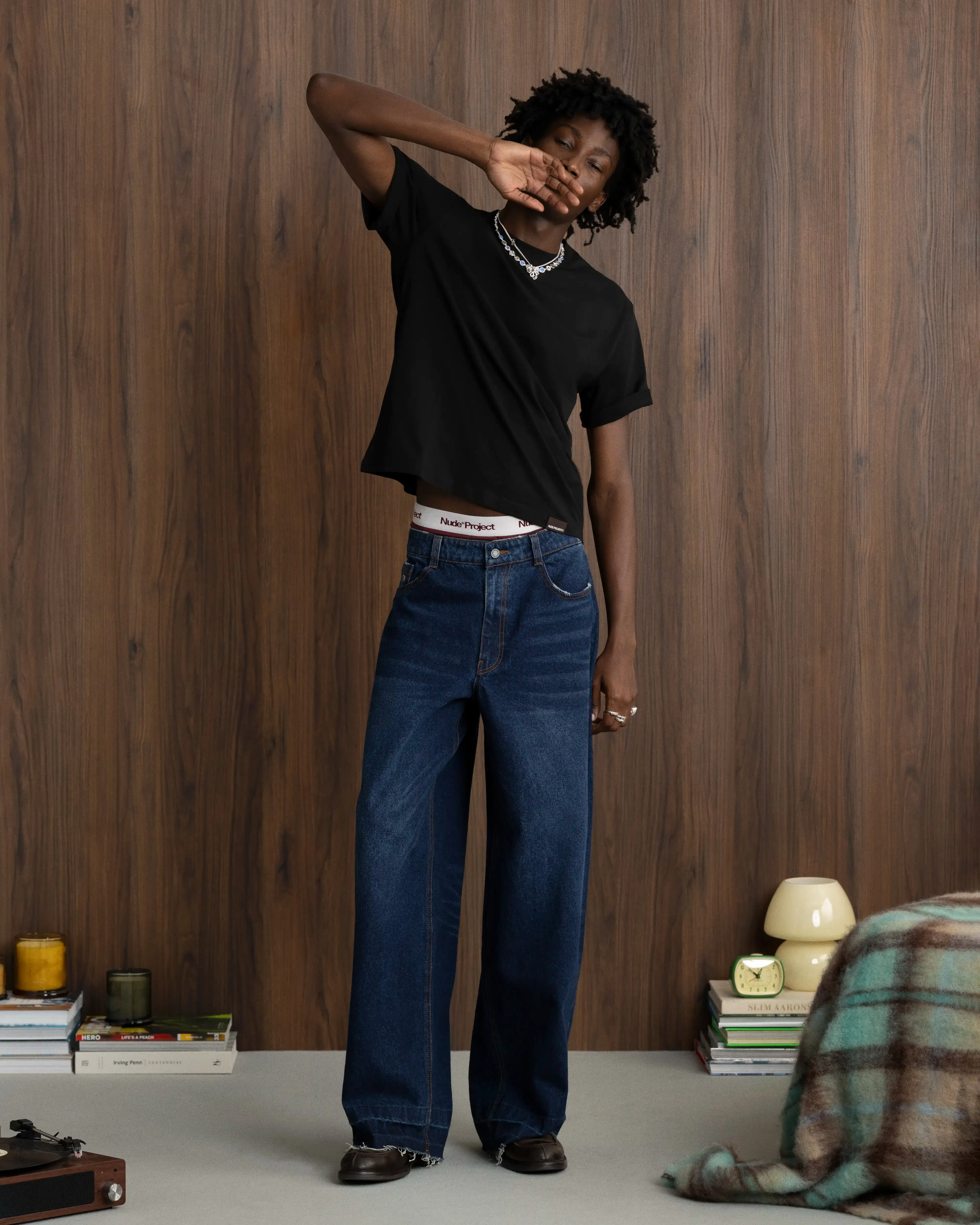 Basic Tee Black 3xPack AntiPillingFabric