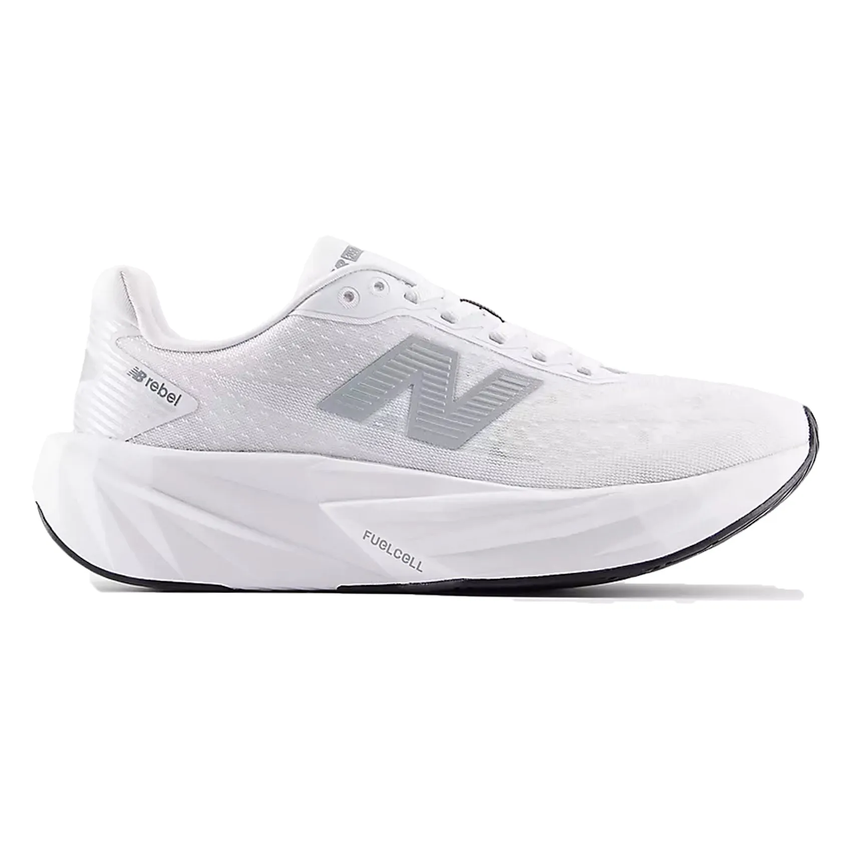 Womens New Balance FuelCell Rebel v5 (Wide) Full Length Cushion Bed Impact Resistant Heel Counter