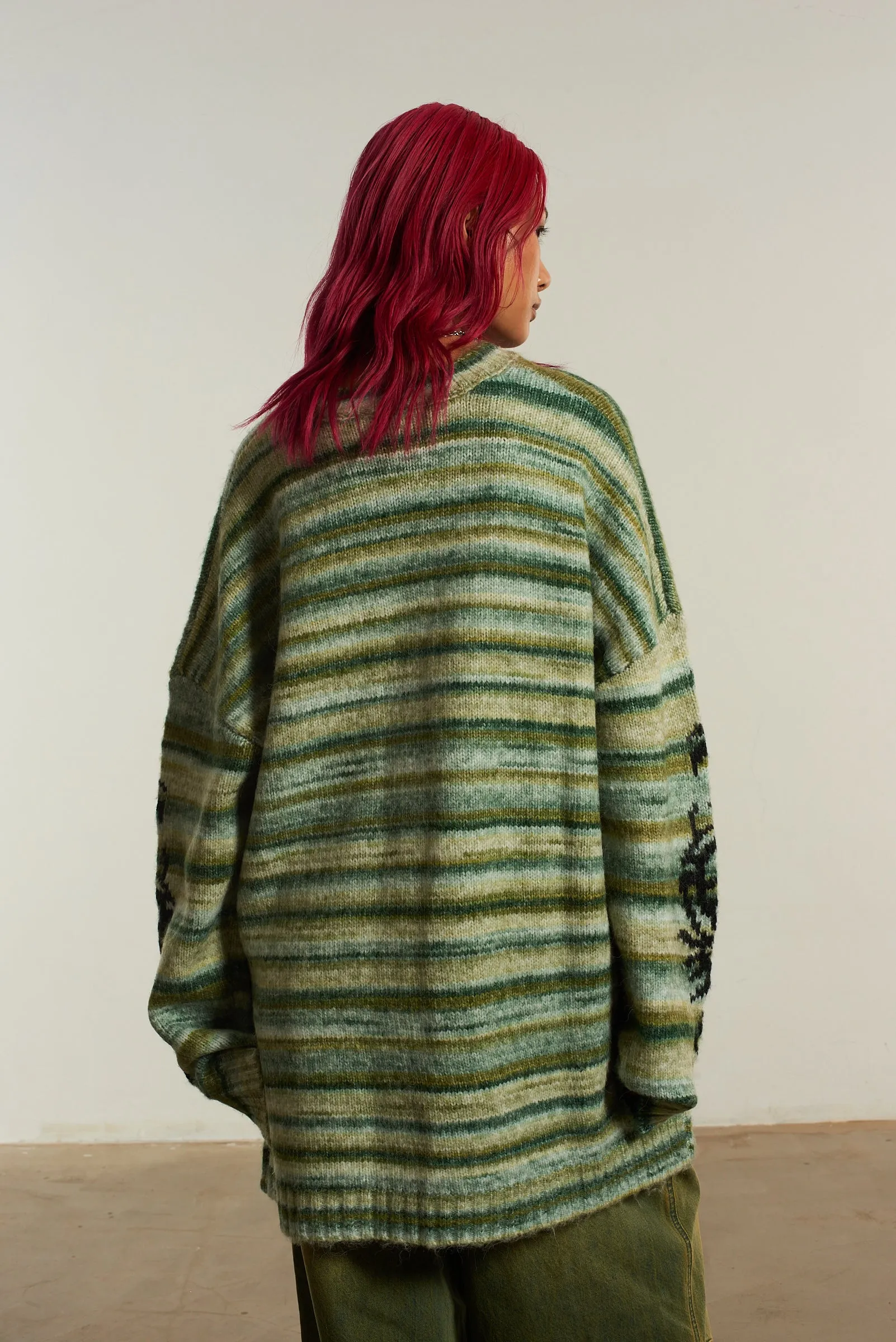 Nano Knit Spacedye Ventilated Mesh Panel OdorResistant Treatment