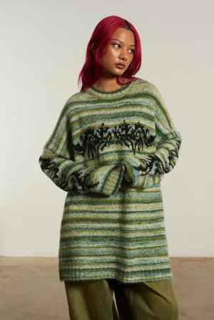 Nano Knit Spacedye Ventilated Mesh Panel