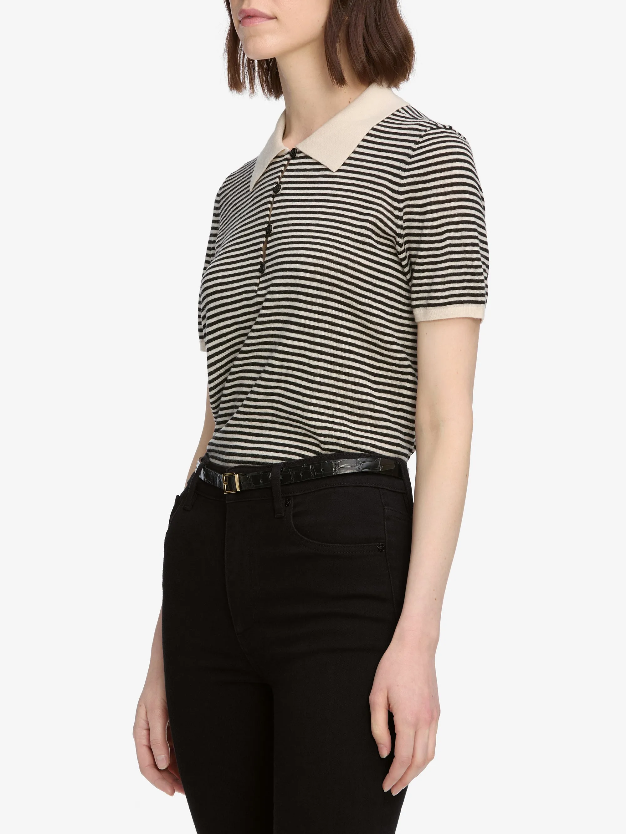 The Smart Polo -- Cream Multi Calm Tones Knitwear Repair Toolkit