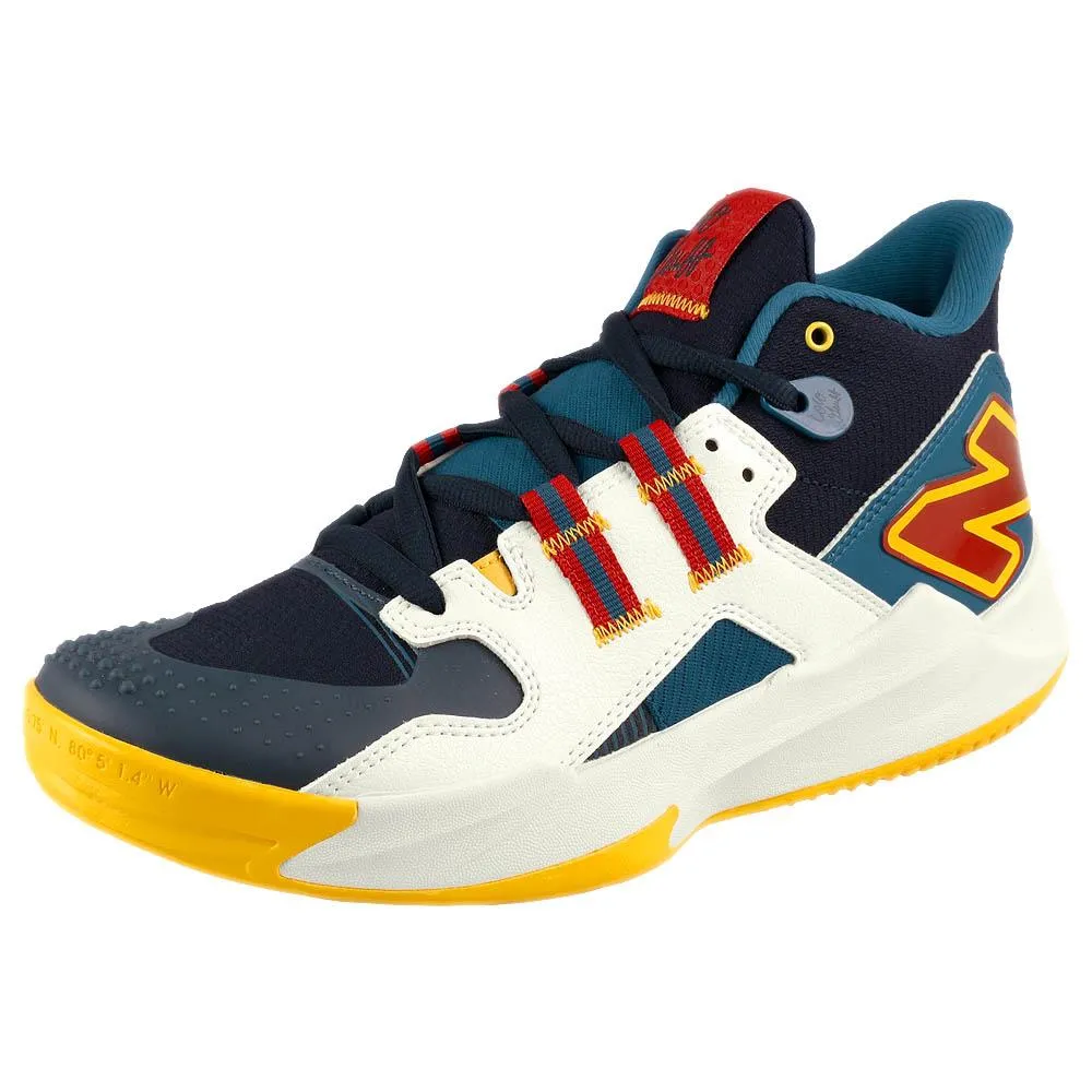 New Balance Women's Coco CG1 - D Width - Blue/Red Sleek Build