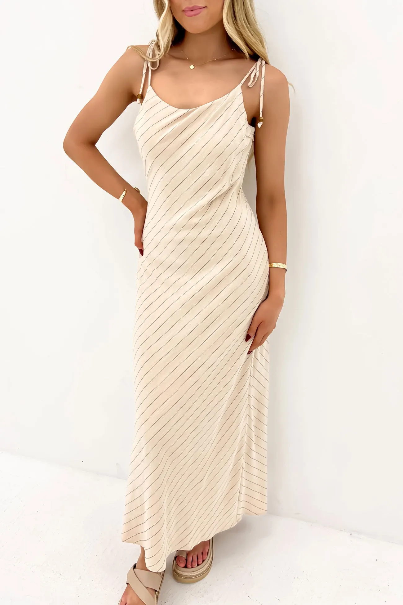 Isla Maxi Dress Natural Daily Mood Lounge Fit