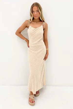 Isla Maxi Dress Natural Daily Mood Timeless Touch