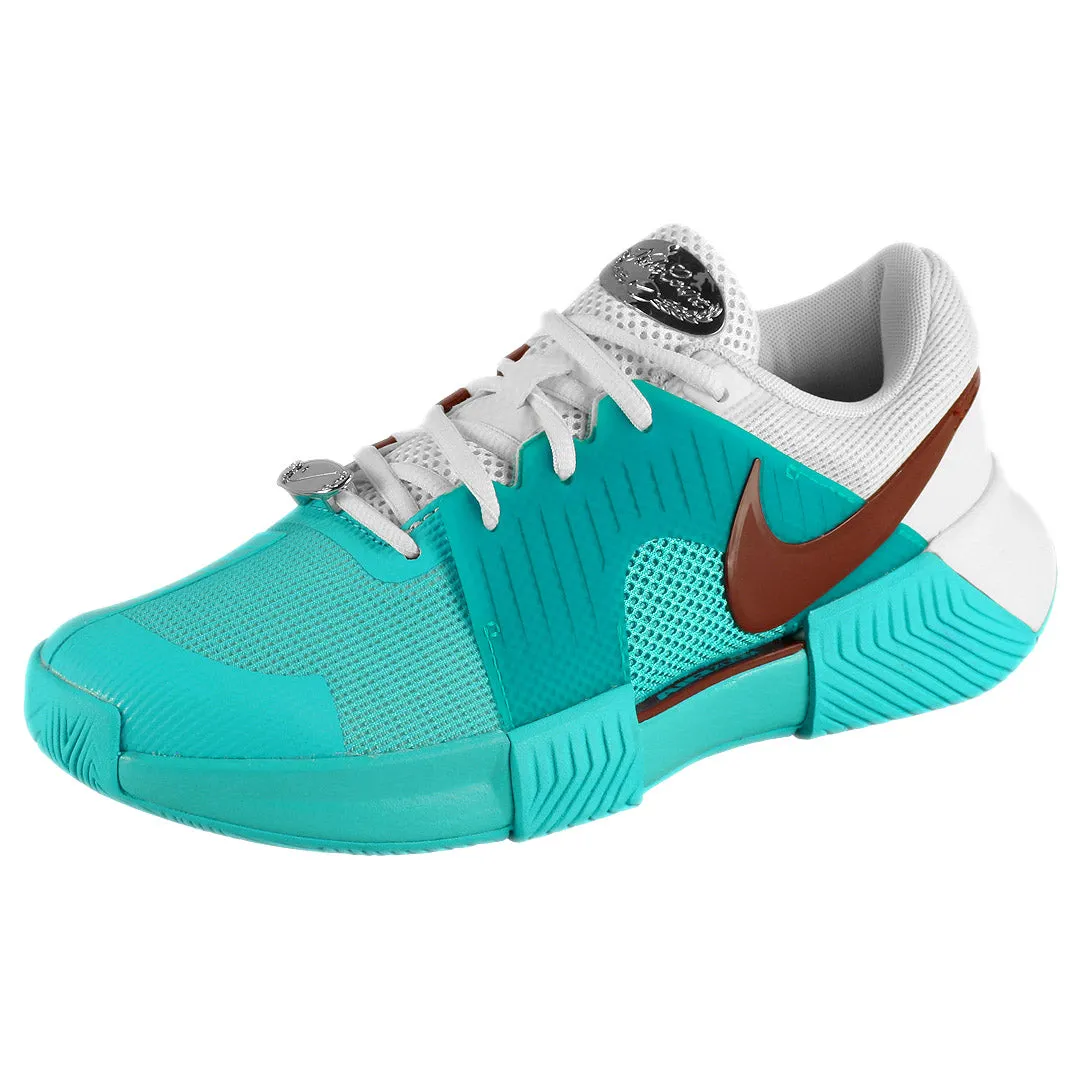 Orthotic Friendly Insoles Trail Style Nike Women's Air Zoom GP Challenge 1 - Premium - Dusty Cactus/Pale Ivory