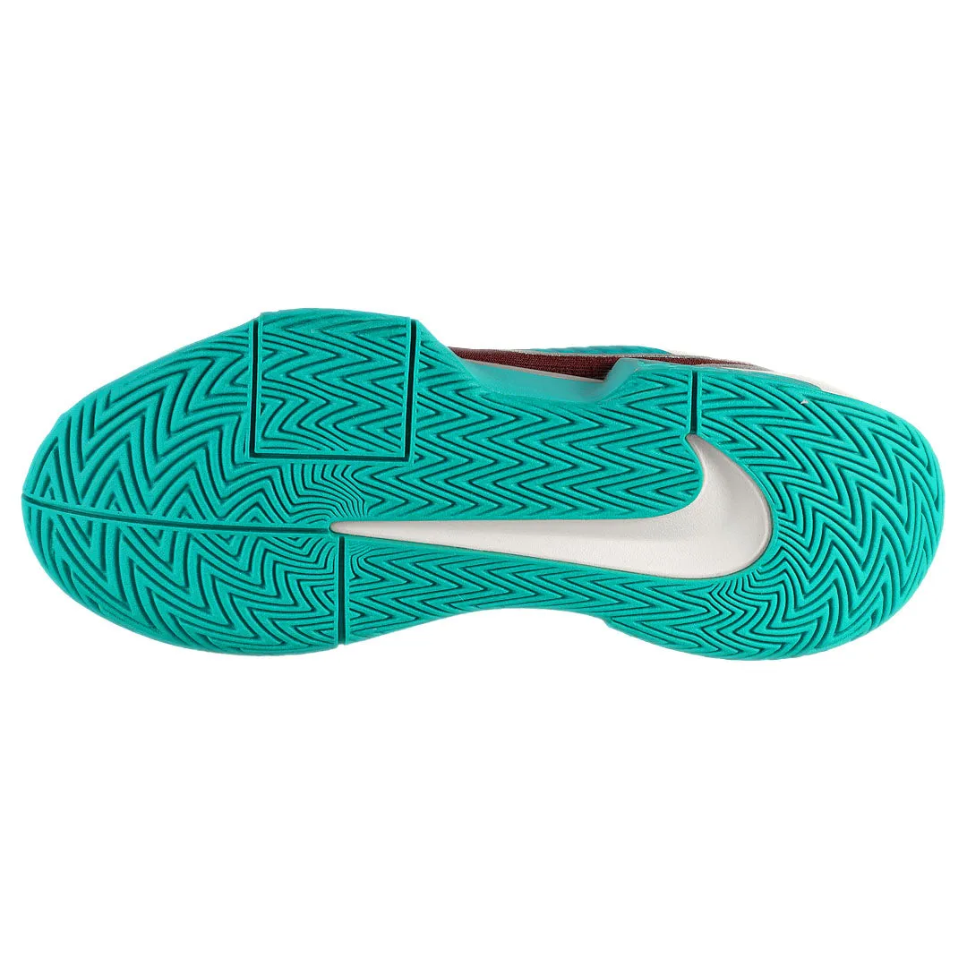 Lace Up Water Resistant Barrier Nike Women's Air Zoom GP Challenge Pro - Premium - Dusty Cactus/Pale Ivory