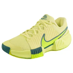 Nike Women's Air Zoom GP Challenge Pro - Premium - Luminous Green/High Voltage Impact protection Lace Lock Mechanism