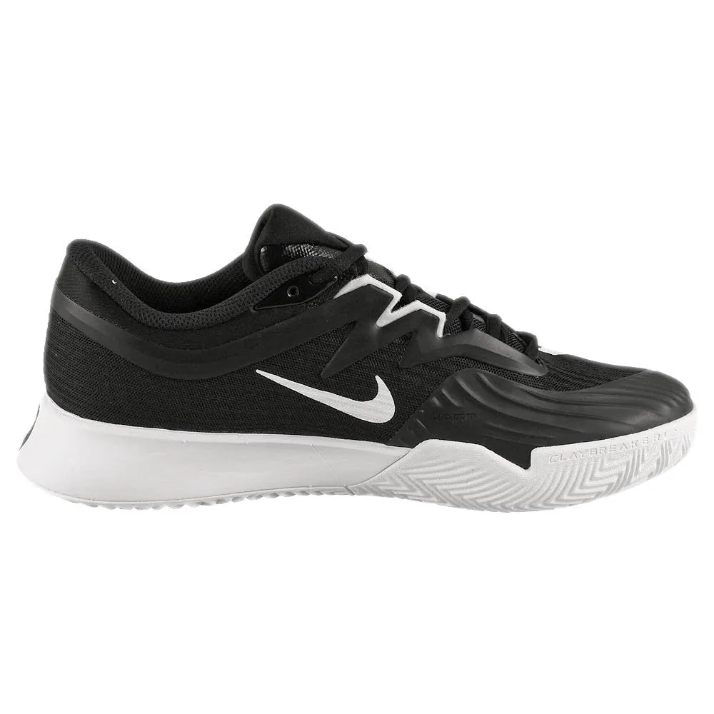 Nike Women's Air Zoom Vapor Pro 3 - Clay - Black/White Gym workout Training
