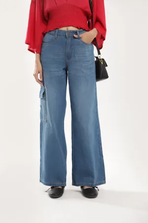 WIDE LEG CARPENTER FIT DENIM Tapered ankle Comfort Layer Wear