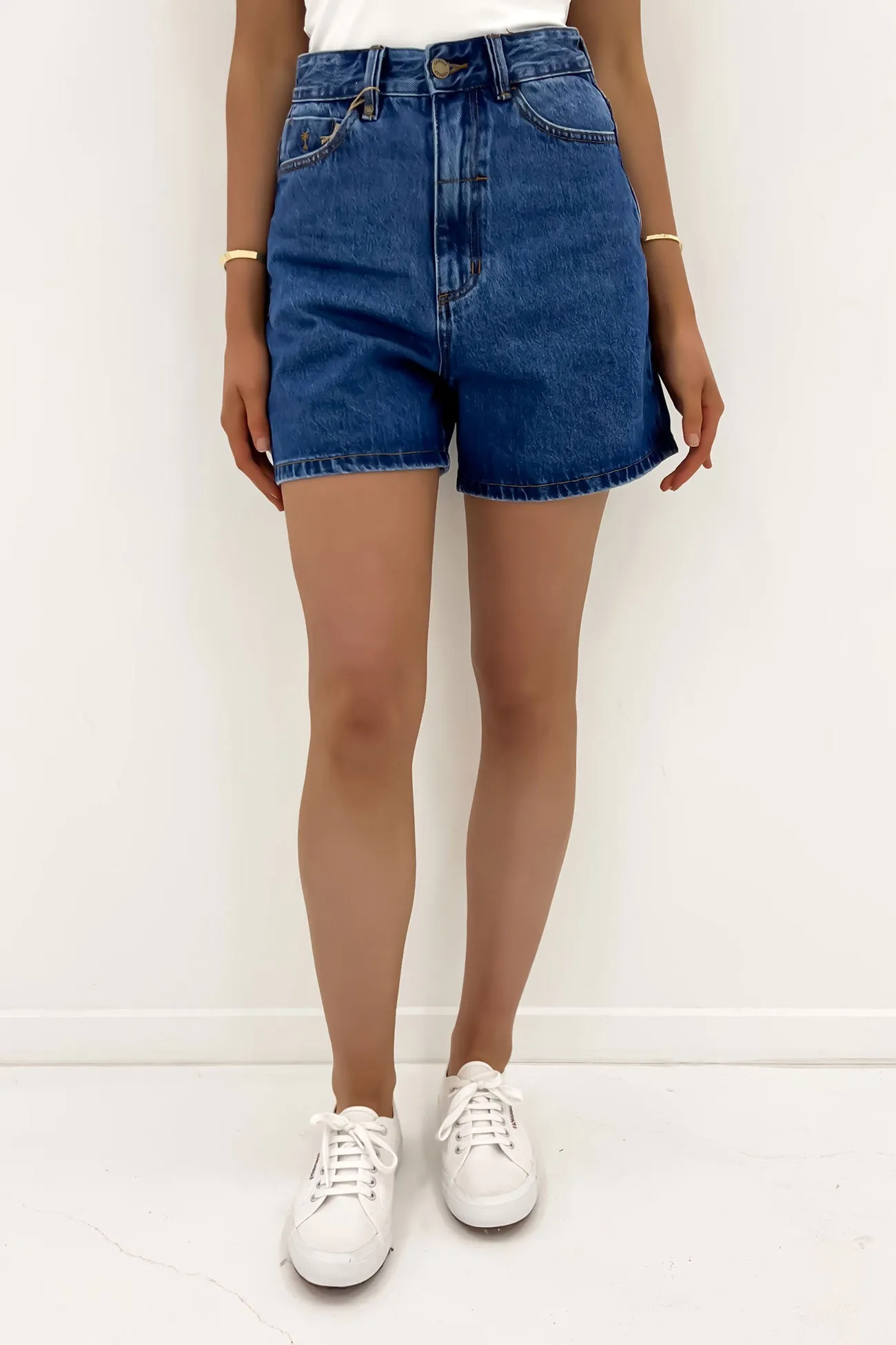 surfing gear Odor Resistant Finish Koko Short Double Rinsed Blues