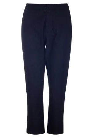 On trend Chelsea Crop Jeans | BLACK | 6598AR Tapered ankle