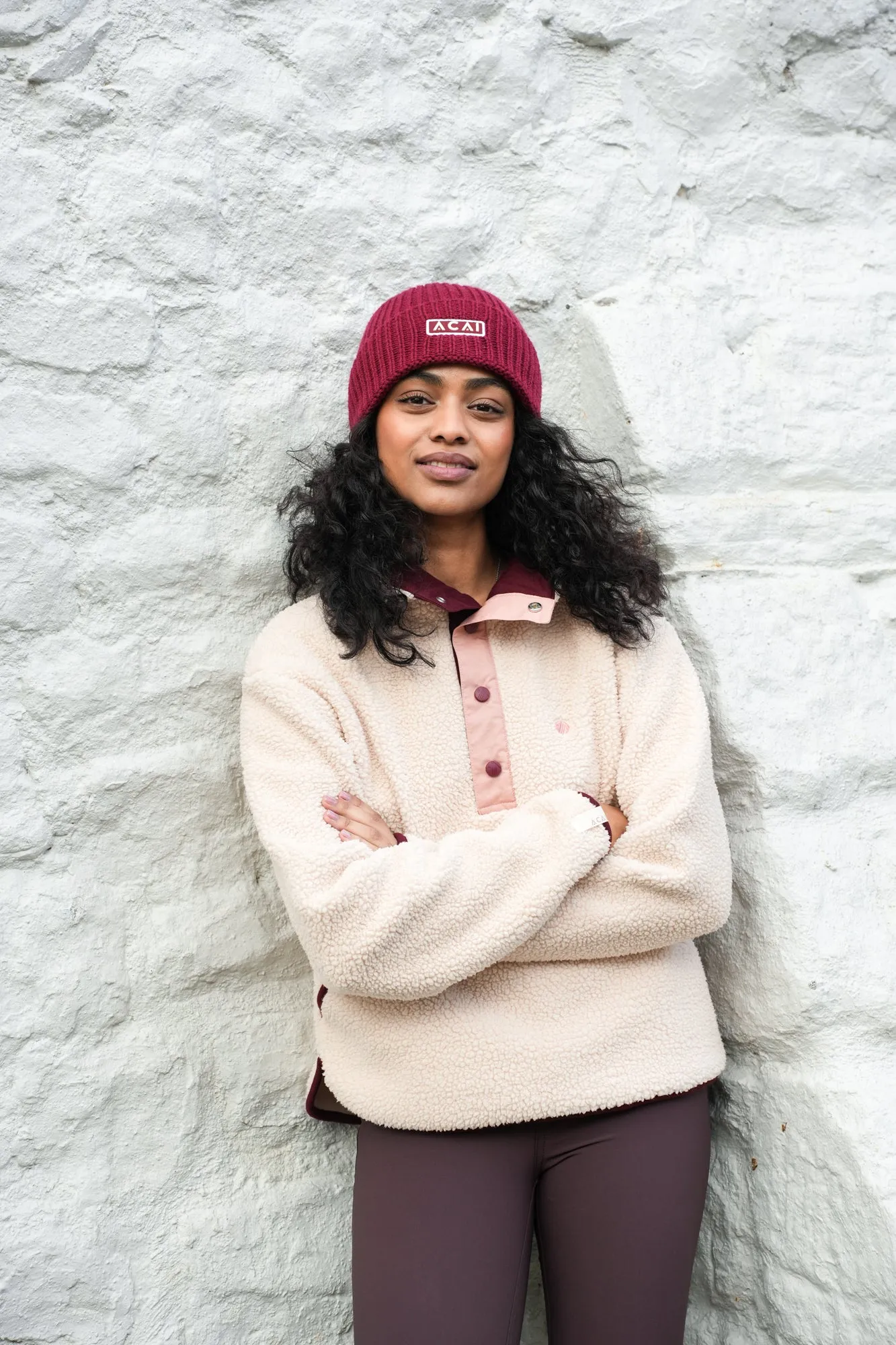 FadeResistantColors AntiPilling Fabric Nomad Fleece - Oatmeal