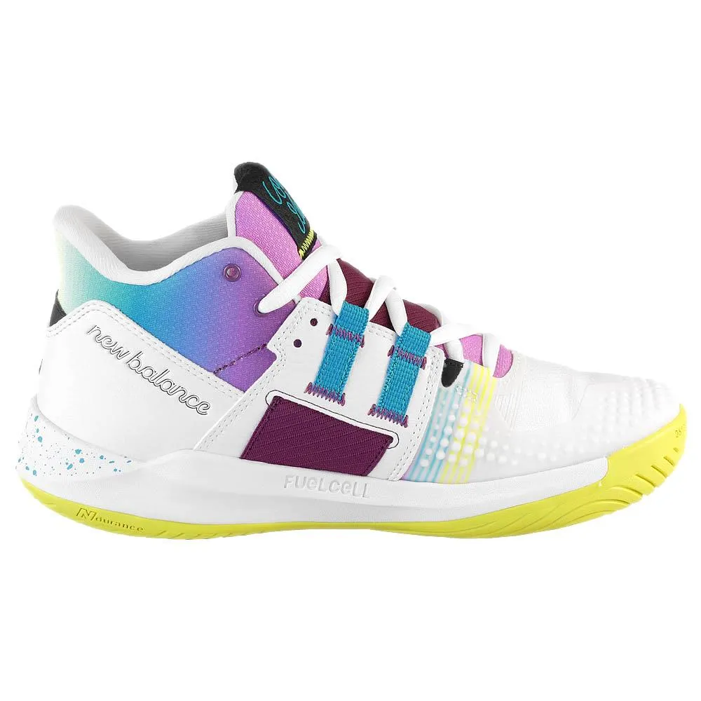 New Balance Women's Coco CG1 - Unity of Sport - D Width - White/Purple Fade Torsion Control Plate