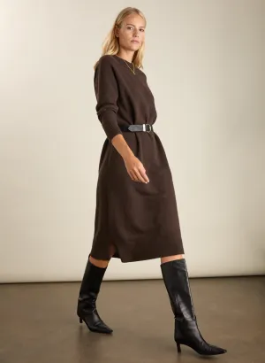 Polished Layer All-Occasion Look Alison Wool Blend Knitted?Dress