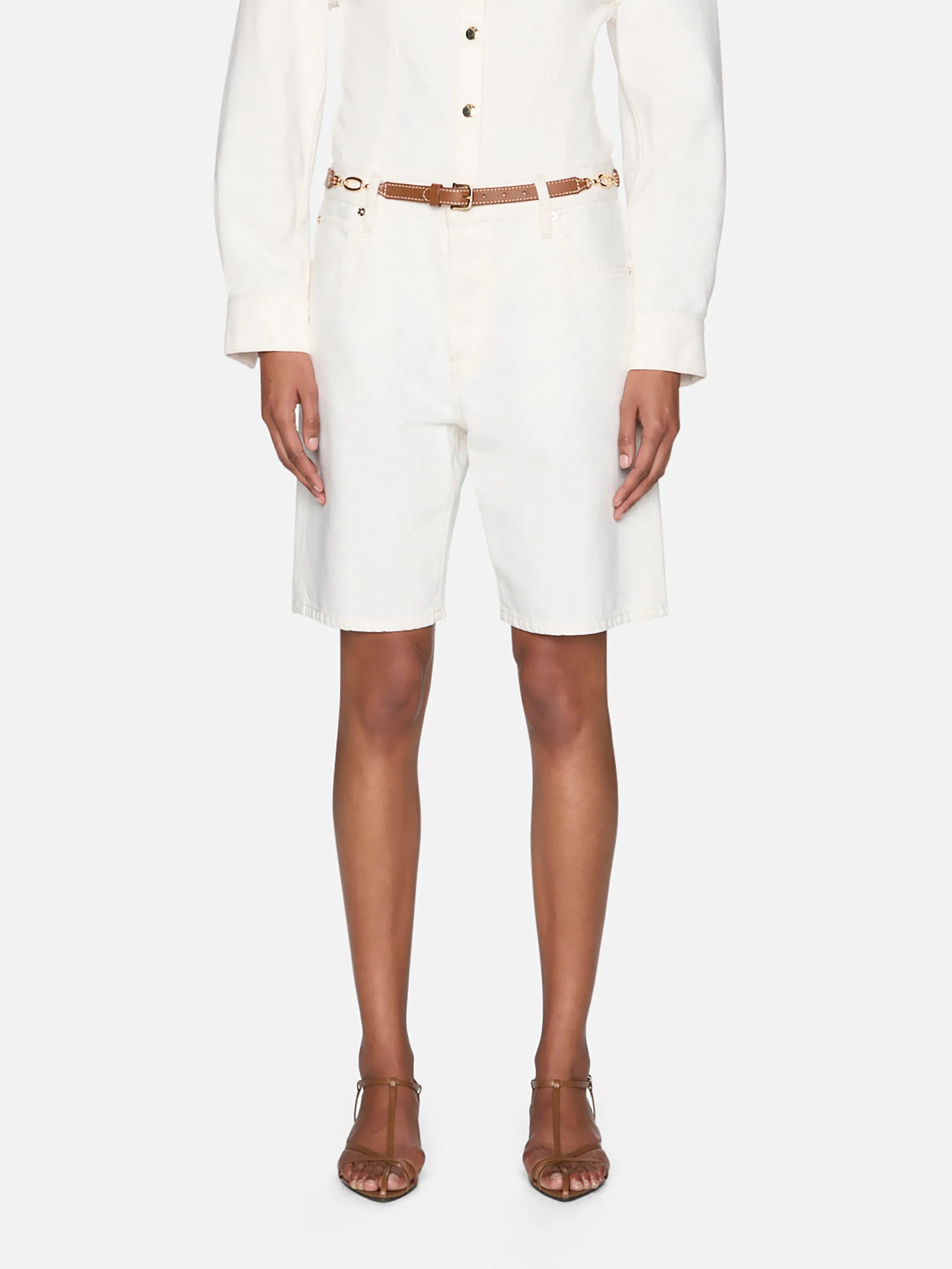 Soft Brushed Lining Tough Stretch The Leisure Short -- Au Natural Clean