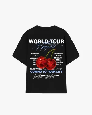 Nude Tour Tee Black Daily Wear SmoothEdging