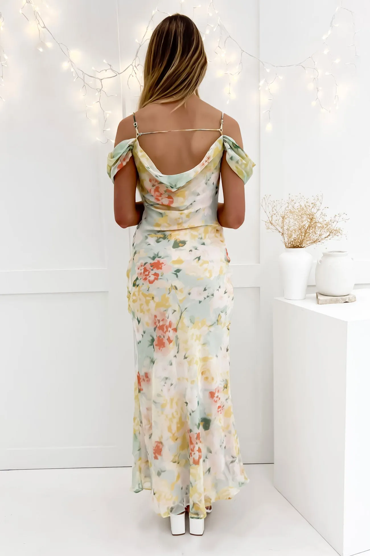 Anytime Fit Premium Material Nydia Midi Dress Misty