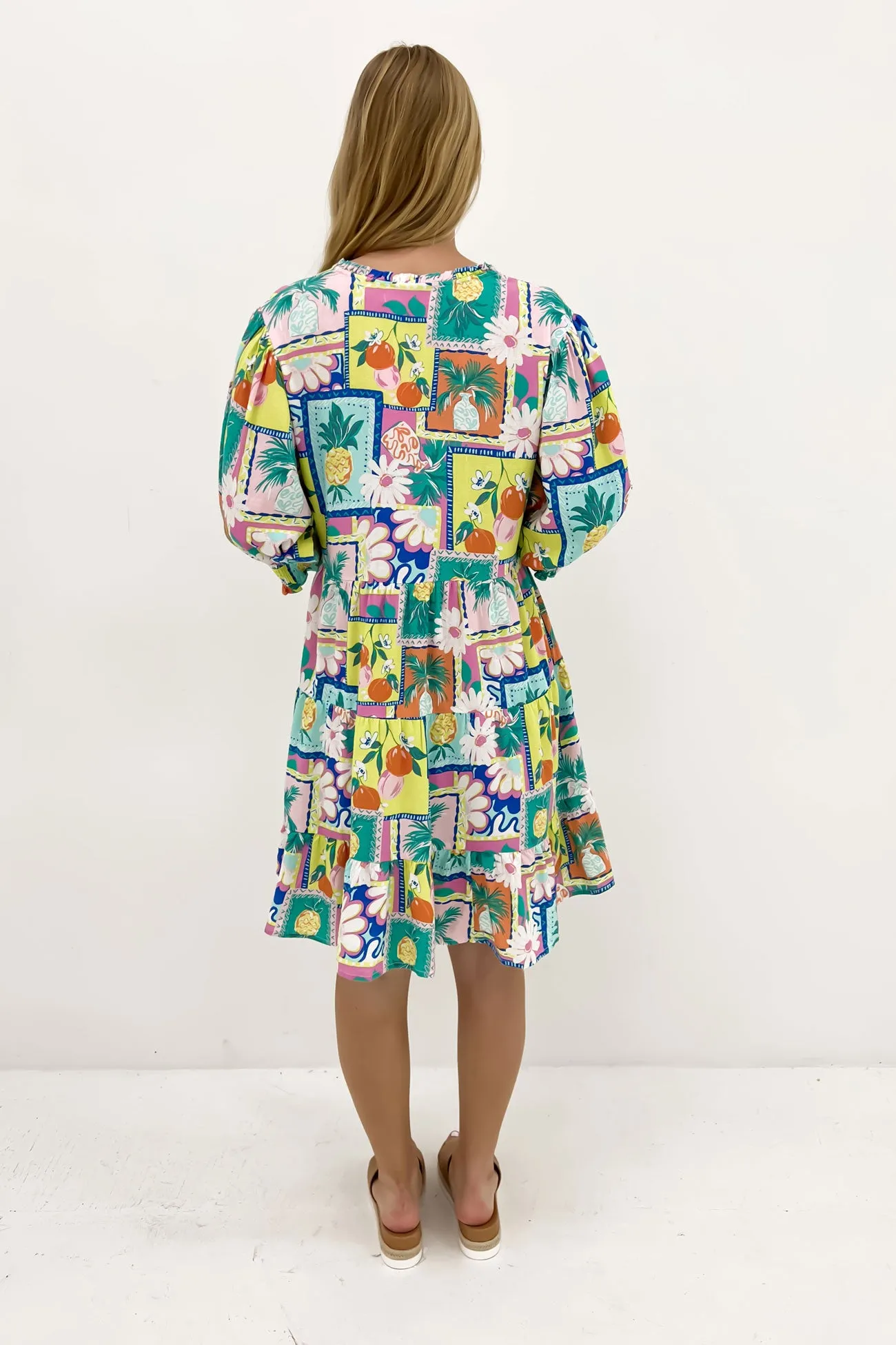 Smooth Detail Simple yet sophisticated gown Oaks Mini Dress Amalfi