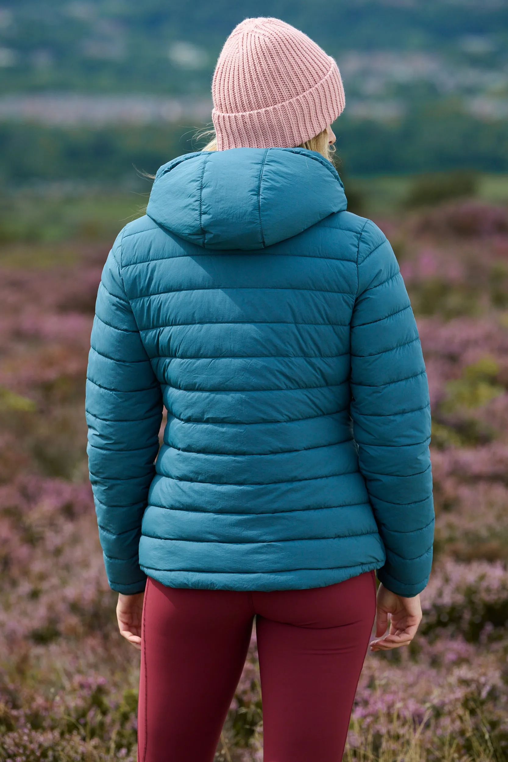 SeamlessShoulderPanels WaterRepellentFabric Cloudguard Jacket - Wild Fern