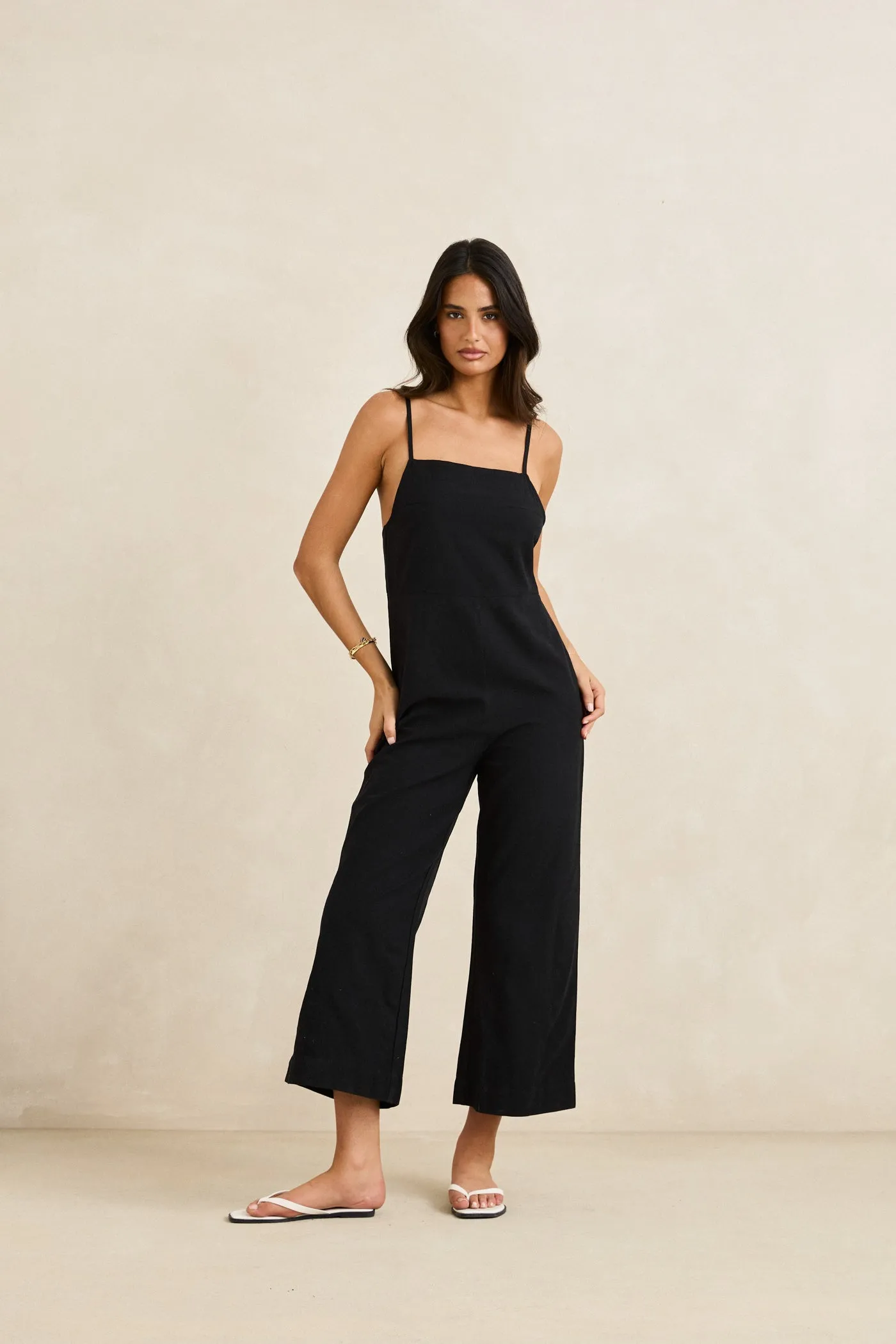 Classic Jumpsuit Black Lean Glow VersatileCuff