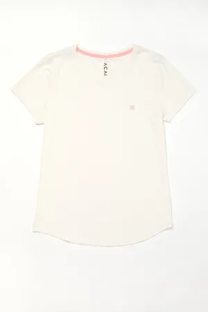 Comfy Fit Wear On The Go Tee - Off White