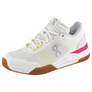 On Women's THE ROGER Advantage Pro - Ivory/Pink Anti Odor Technology Energy Boost