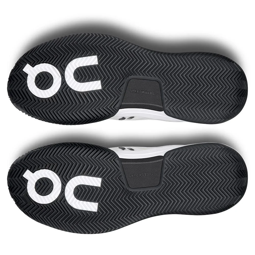 On Women's THE ROGER Pro 2 Clay - White/Black Seamless Toe Box All Day