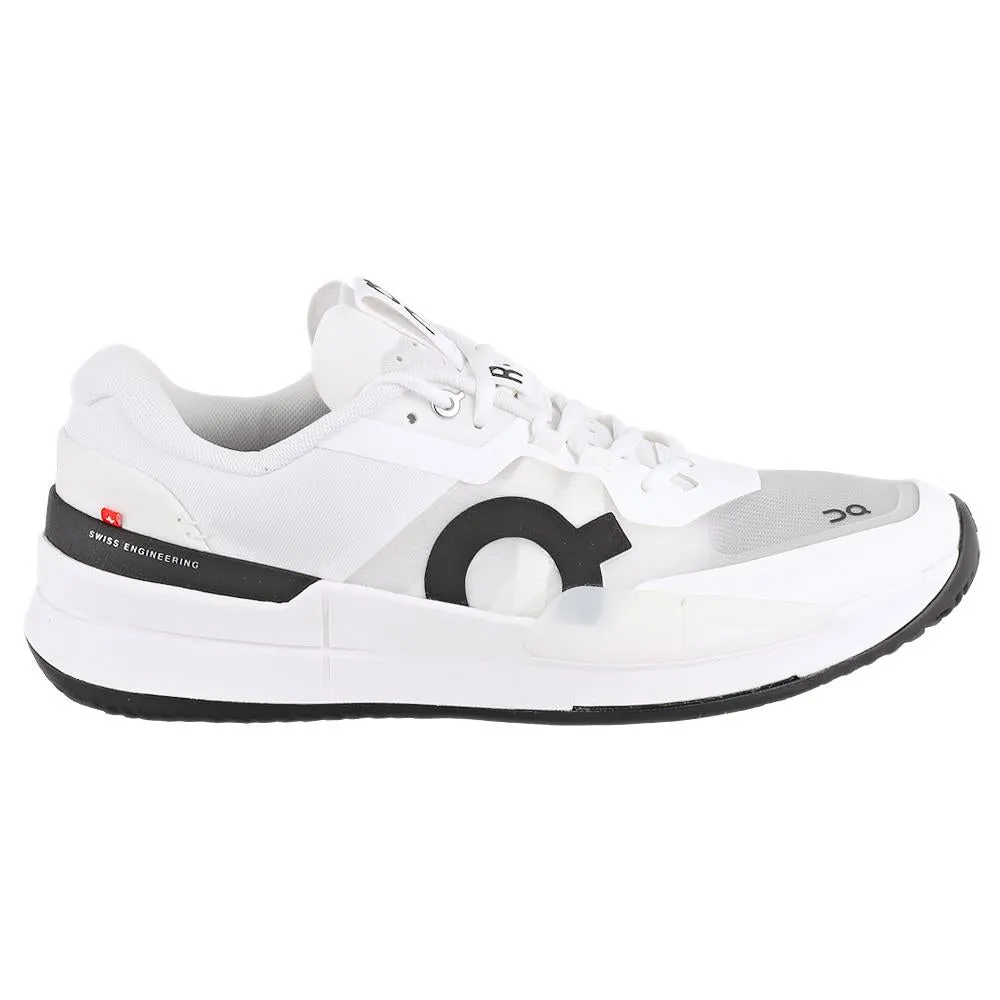 On Women's THE ROGER Pro 2 Clay - White/Black Easy To Clean