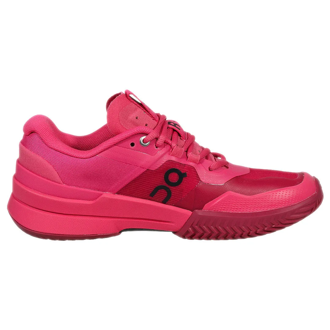 On Women's THE ROGER Pro 2 - Pink/Grenadine Cushioned Footbed
