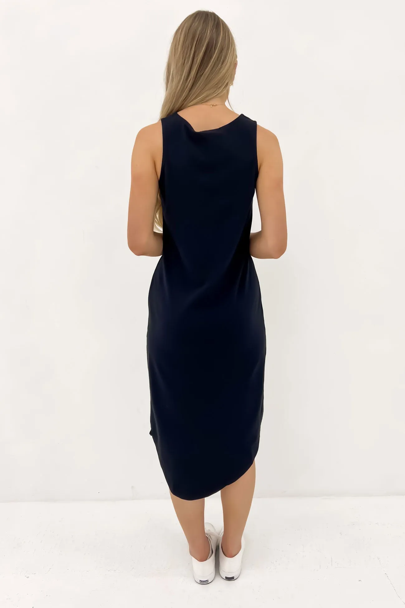 Petite Chic One In Eight Midi Dress Black
