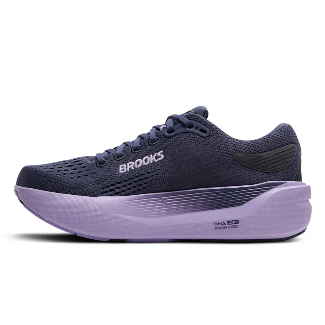 Dance Womens Brooks Running Ghost Max 3 in Nightshadow/Ebony/Purple