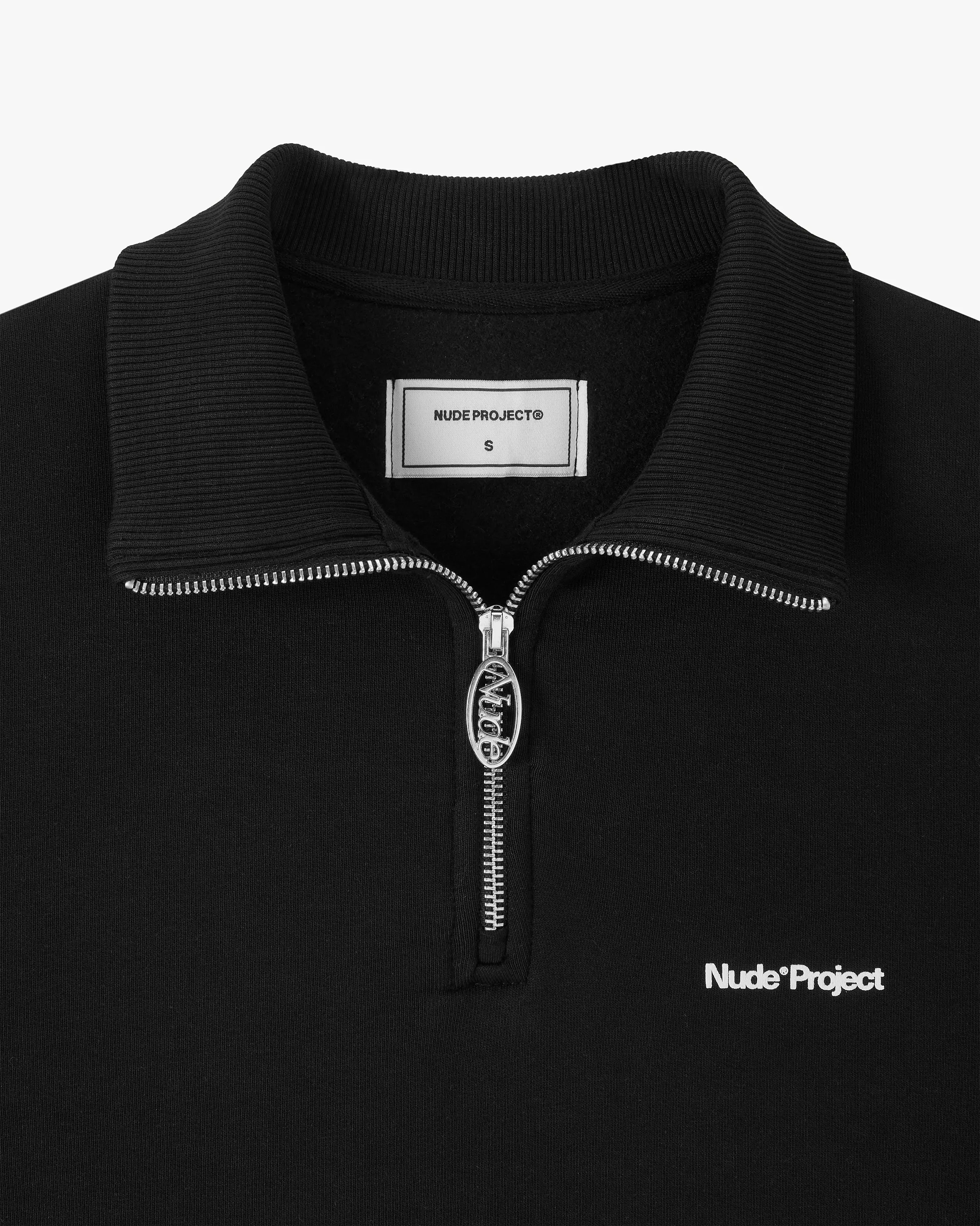 Origins Quarter-Zip Black Outdoor Relaxed