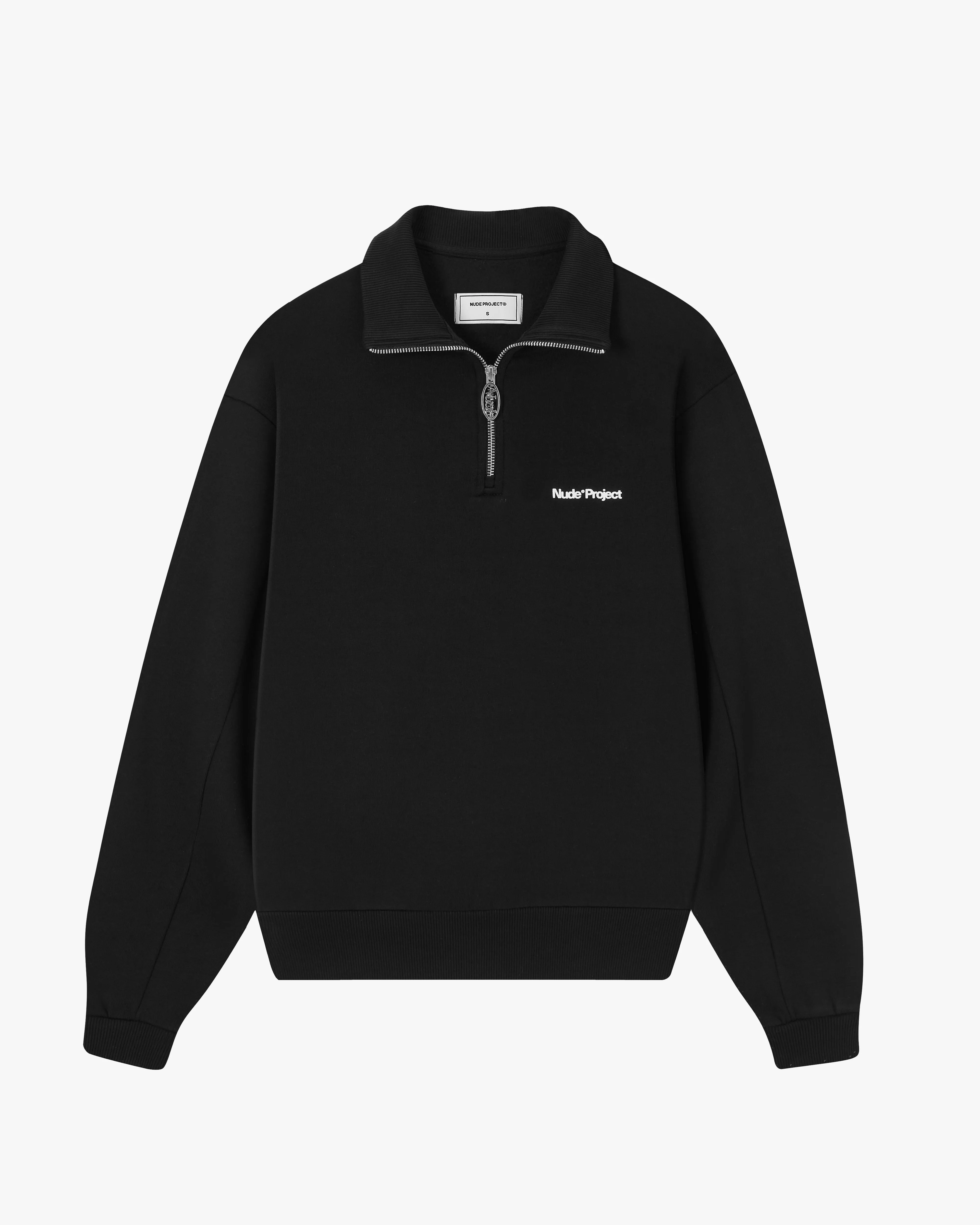 Trendy Layer Origins Quarter-Zip Black