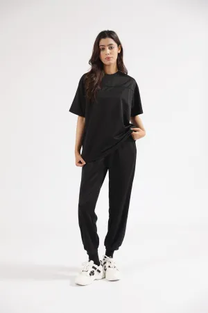 OVERSIZED MESH DETAIL TEE baby shower Cozy And Warm