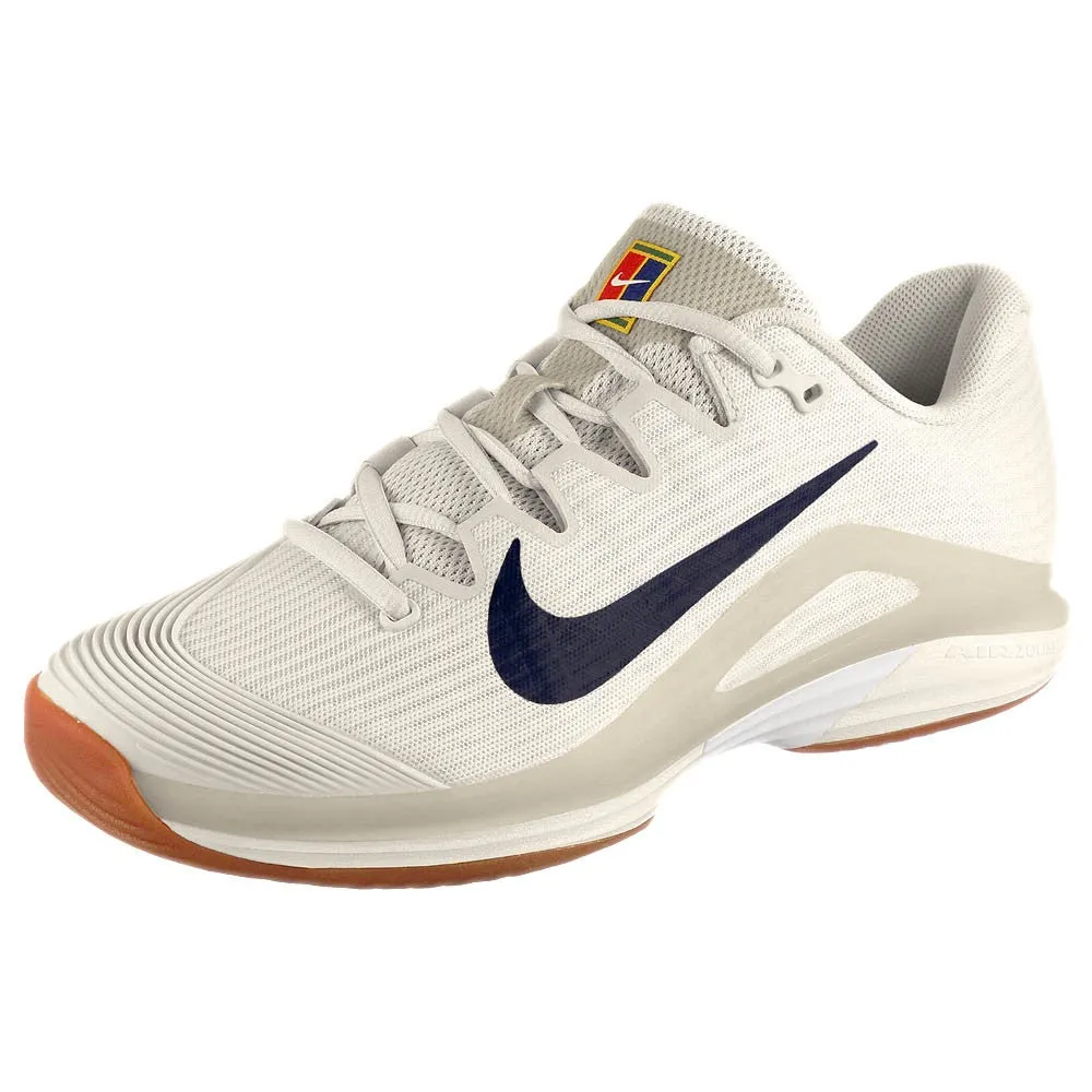 Nike Women's Air Zoom Vapor 12 - Summit White/Binary Blue Arch Support Innovation Shear Reduction Technology