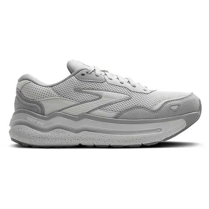 Womens Brooks Running Ghost Max SE in Primer Gray/Oyster/Alloy Arch Bridge