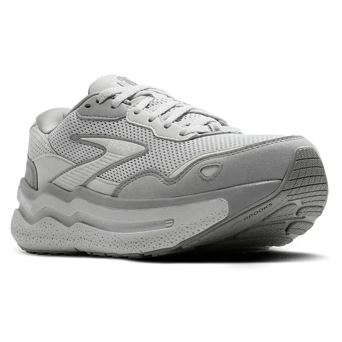 medium widths Womens Brooks Running Ghost Max SE in Primer Gray/Oyster/Alloy