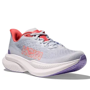 Comfortable Shank heart health Womens Hoka Mach 6 Wide in Pale Dusk/Gull