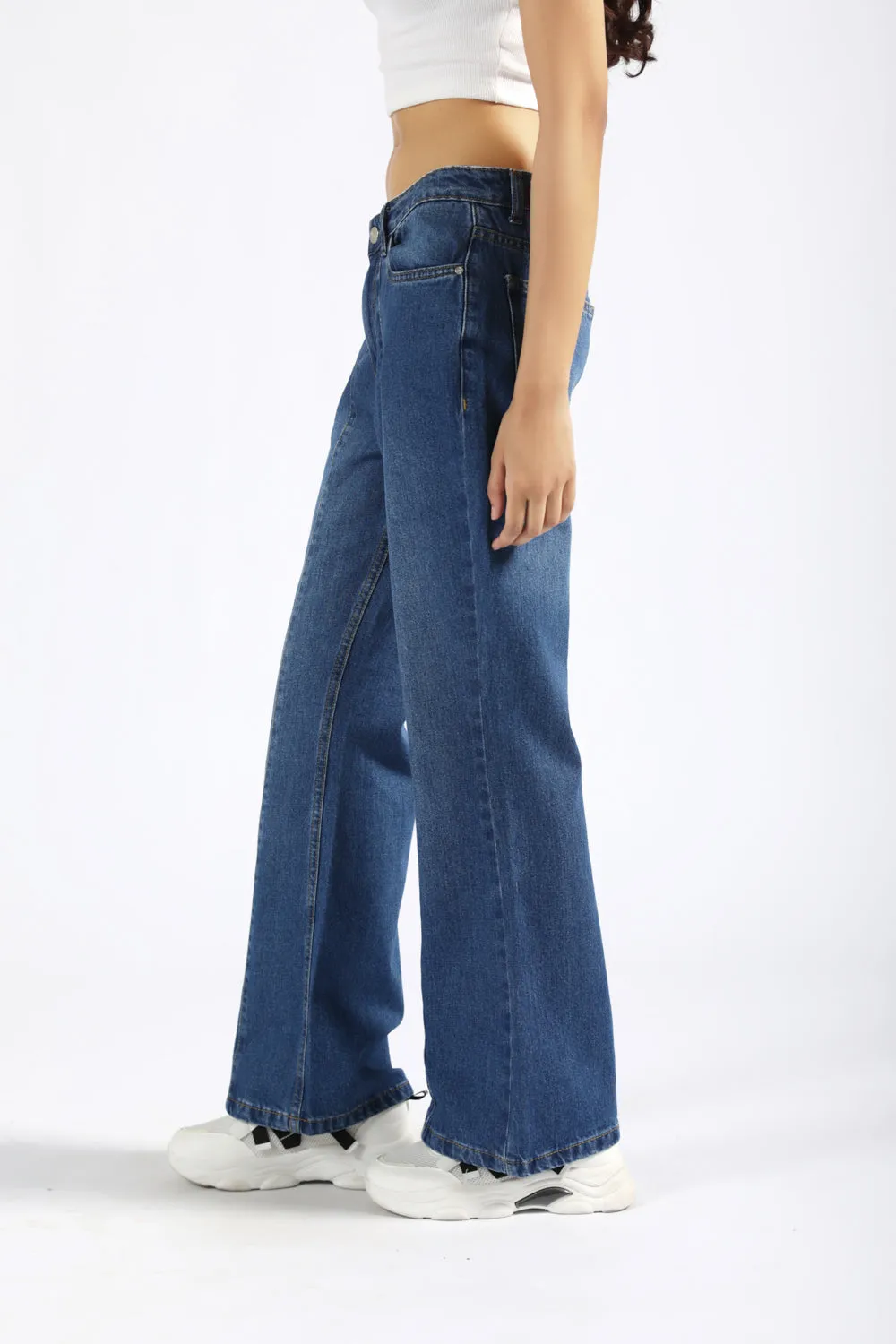 Air Comfort Sport Ready Fit PANELLED FLARED FIT DENIM