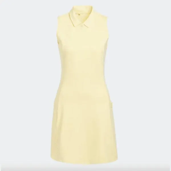 Cool Look Comfortable Fashion Adidas Go-To Sleeveless Golf Dress - Yellow